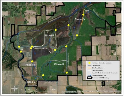 Conceptual Map Of Coastal Wetland Restoration And Hydrologic