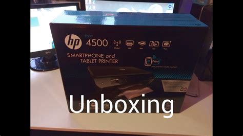 Unboxing HP Envy 4500 Wireless All In One Printer YouTube