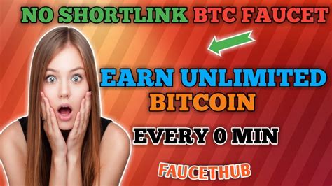 Claim Unlimited Satoshi Every Min No Shortlink Bitcoin Faucet