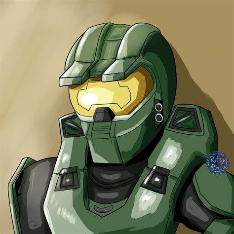 halo Master Chief by RitsyRitsu on DeviantArt