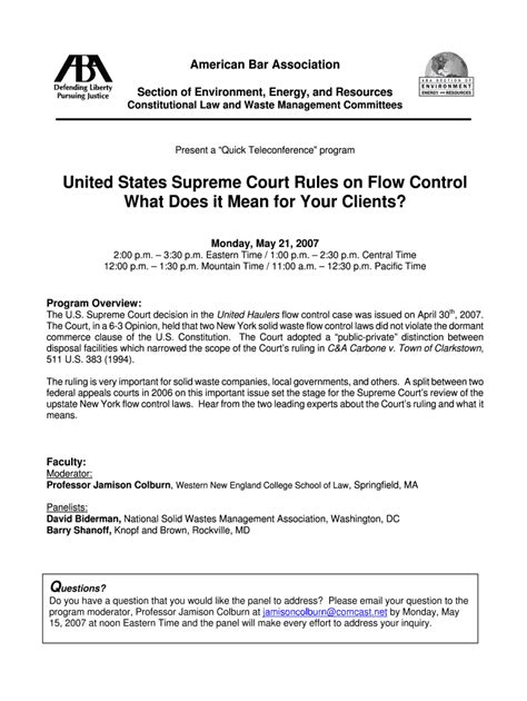 Fillable Online Americanbar United States Supreme Court Rules On Flow