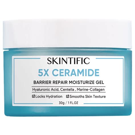 Jual Skintific 5x Ceramide Skin Barrier Repair Moisturize Gel 30g Moisturizer Cream Wajah Day