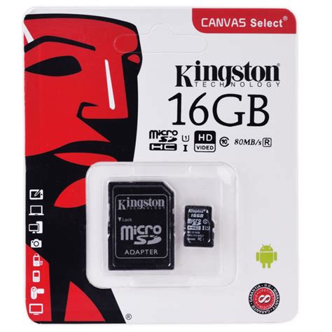 Medically Memoria Micro Sd Hc Gb C Adaptador Kingston Blister C