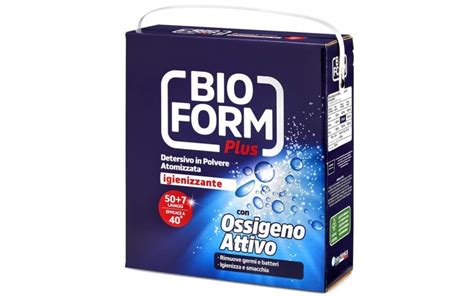 Bioform Plus Detersivo In Polvere Atomizzata Igienizzante 3 15 Kg