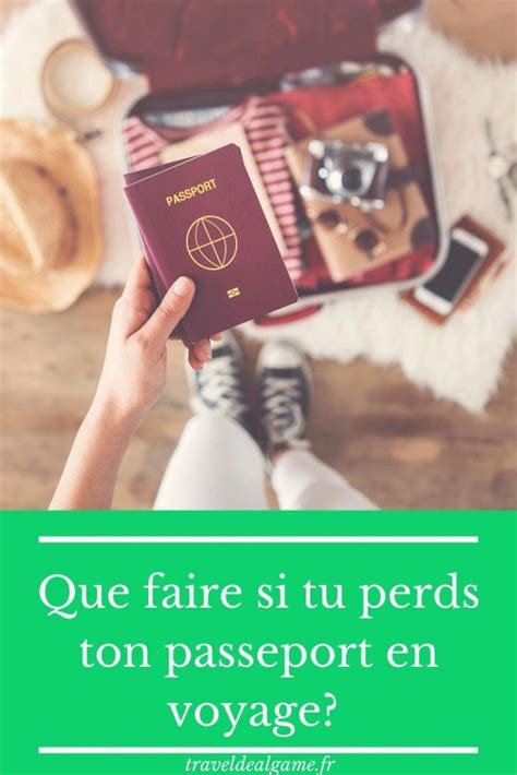 Que Faire Quand On A Perdu Son Passeport En Voyage En 2020 Passeport Voyage Conseil Voyage