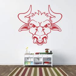 Sticker Mural Taureau Zonestickers