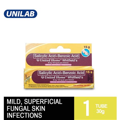 United Home Whitfield S Ointment Anti Fungal Cream 15g Tube Shopee Philippines