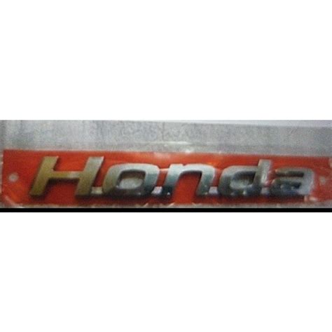 Jual Logo Emblem Tulisan Honda Original Shopee Indonesia