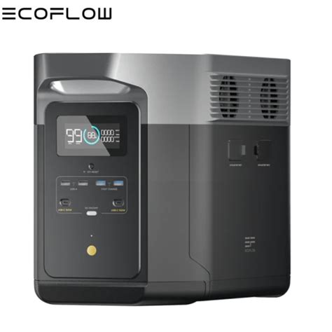 Ecoflow Delta 2 Portable Power Station Lifepo4 1024wh 1800w Solar Power Station Generator