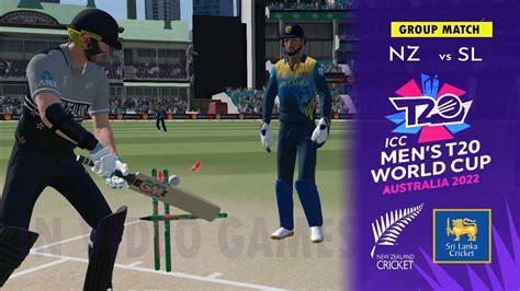 New Zealand Vs Sri Lanka NZ V SL ICC Men S T20 World Cup 2022 Match