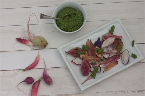 Radish Top Pesto Kitchen Coup