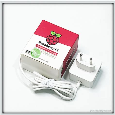 Jual Raspberry Pi Official Usb C Power Supply Original 5v 3a Putih Kab Bandung Barat