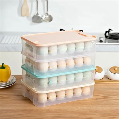 Egg Storage Box Strong Load Bearing Refrigerator Crisper Grids Egg