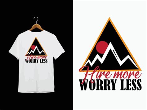 Mountain T Shirt Design 10633532 Vector Art At Vecteezy