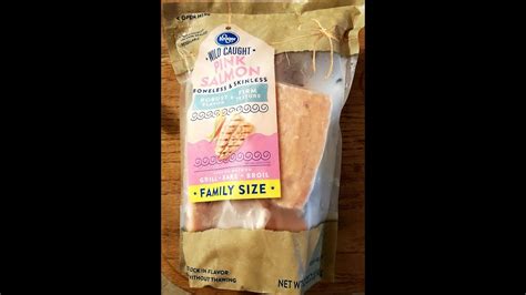 Kroger Wild Caught Boneless And Skinless Pink Salmon Review Youtube