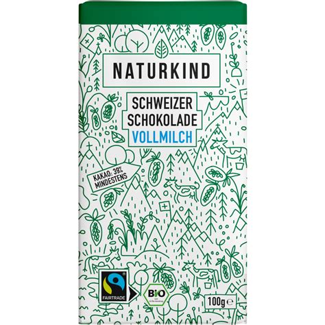 NATURKIND Bio Schweizer Schokolade Zartbitter Naturkind