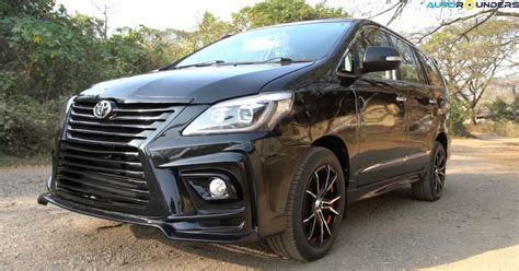 Toyota Innova with Lexus body kit looks beautiful