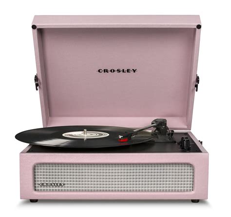 Crosley Voyager Portable Bluetooth Record Player Amethyst