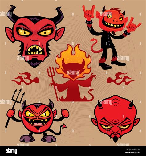 Cartoon Devil Hi Res Stock Photography And Images Alamy