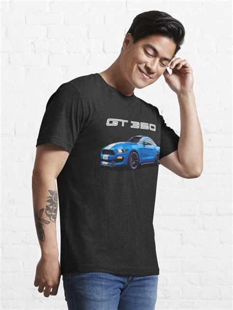 2017 Ford Shelby Gt350 T Shirt For Sale By Fromthe8tees Redbubble Mustang T Shirts