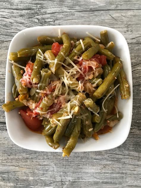 Italian Green Beans Aroundtheharvesttable Our Good Life