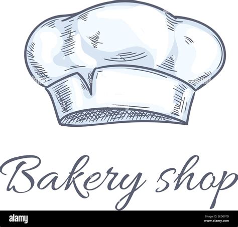 Baker Hat Icons For Bakery Shop Emblem Chef Toque Kitchen Cooking Hat