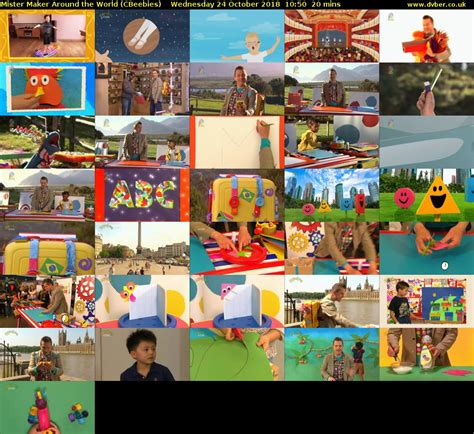 Mister Maker Around The World CBeebies 2018 10 24 1050