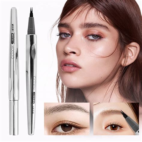 Mniyuea Brow Tint Distinctive Wild Brow Ended Brow Pencil Tip Brow