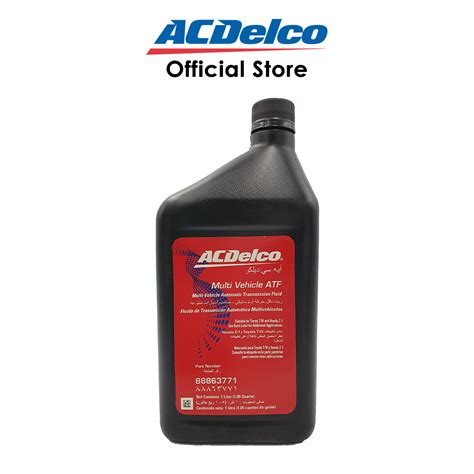 Ac Delco Multi Vehicle Atf Atf Dexron Iii Sp Iii 1l Automatic