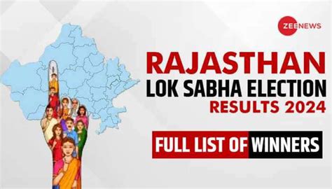 Rajasthan Lok Sabha Elections Results 2024 Check Constituency Wise