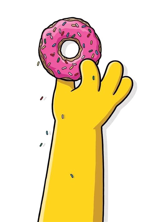 Thumb Image Homer Simpson Donut Png Clipart Full Size Clipart The