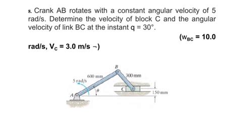 Solved By Graphical Solution Draw Velocity Diagram With Chegg