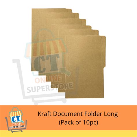 Kraft Folder Pts Long Pack Of Lazada Ph