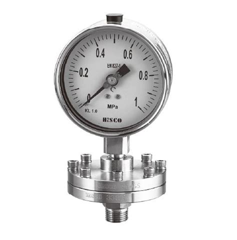 Diaphragm Sealed Pressure Gauges P Hisco