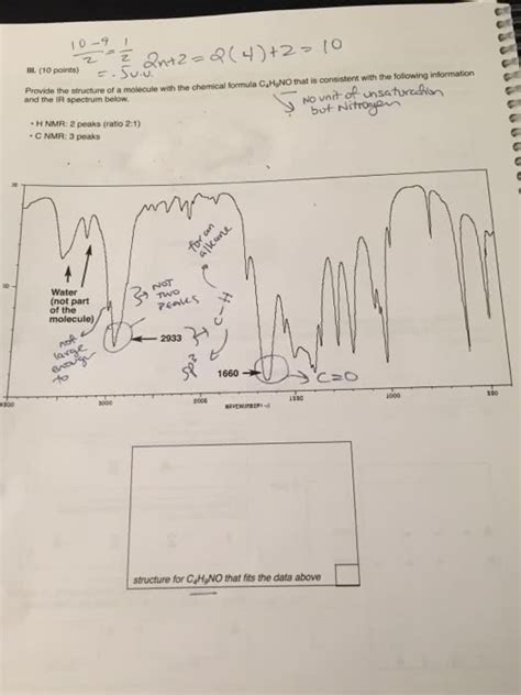 Oneclass Please Label The Peaks Shown For The Molecule With A Chemical