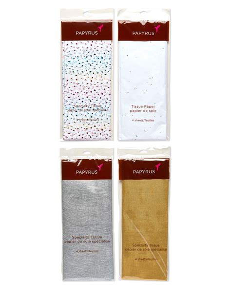 Birthday Tissue Paper Bundle Specialty Sheets For Anyone Papyrus