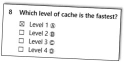 OCR GCSE J277 Computer Science Multiple Choice Questions