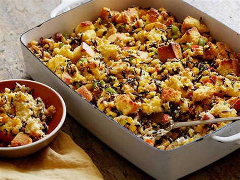 Cornbread And Wild Rice Dressing With Pine Nuts And Parsley Recipes