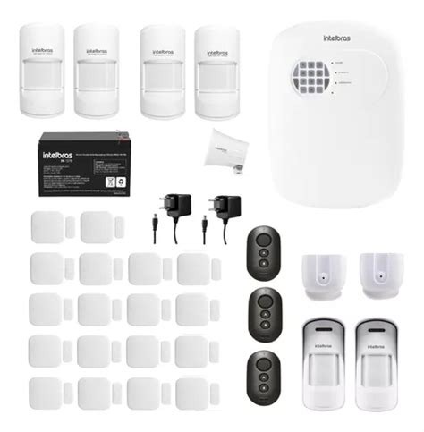 Kit Intelbras Alarme Residencial Net Sensor Porta Pet Ex