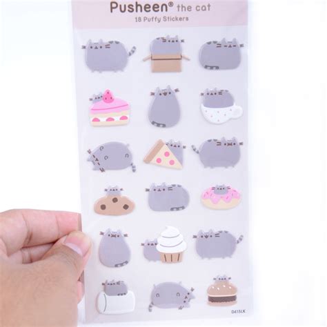 Pusheen Sticker Sheet Tokyo Otaku Mode Tom