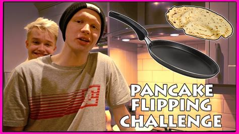 Pancake Flipping Challenge Pancake Day Special Youtube