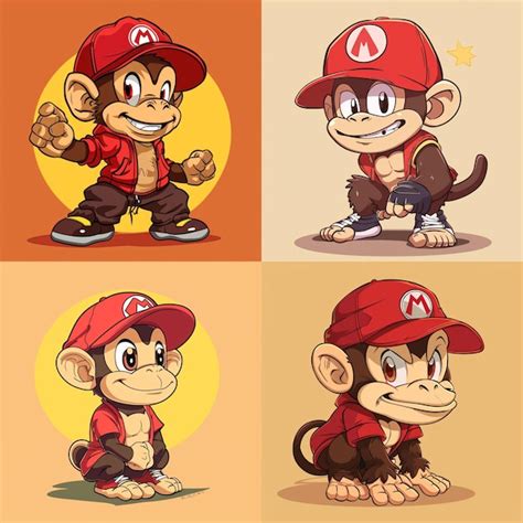 Premium Vector Diddy Kong