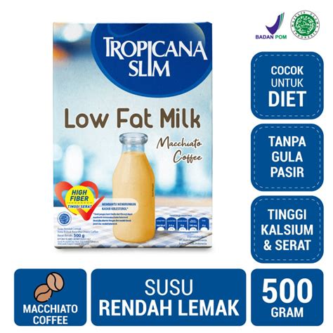Jual Tropicana Slim Milk Low Fat Milk Vanilla Korean Strawberry Susu