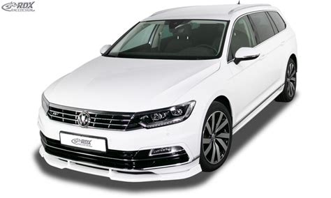 Front Spoilers Rdx Front Spoiler Vario X For Vw Passat 3g B8 R Line