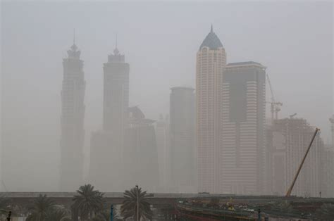 UAE-DUBAI-DUST STORM