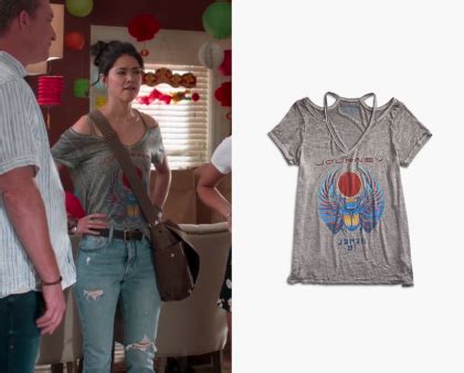 Andi Mack Season 3 Episode 2 Bex S Journey Cold Shoulder Tee Shop