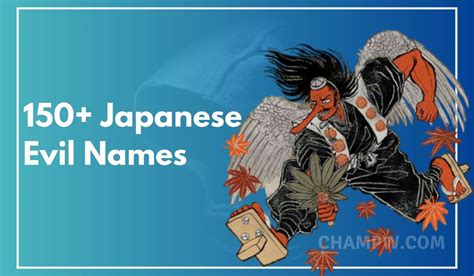 150 Japanese Evil Names And Meanings