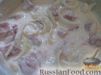 Рецепт: Шашлык в кефире на RussianFood.com
