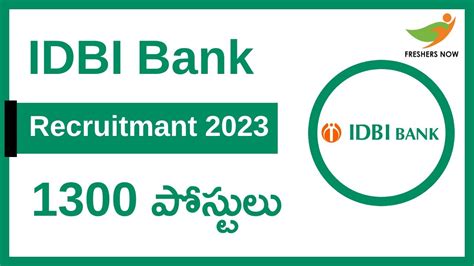 Idbi Bank Executive Recruitment Notification In Telugu For