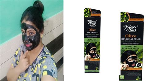 Charcoal Peel Off Mask Review And Demo Youtube